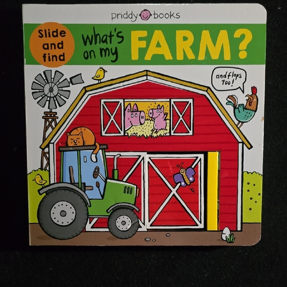 Priddy Books What's On My Farm? Slide & Find - Picture 1 of 6